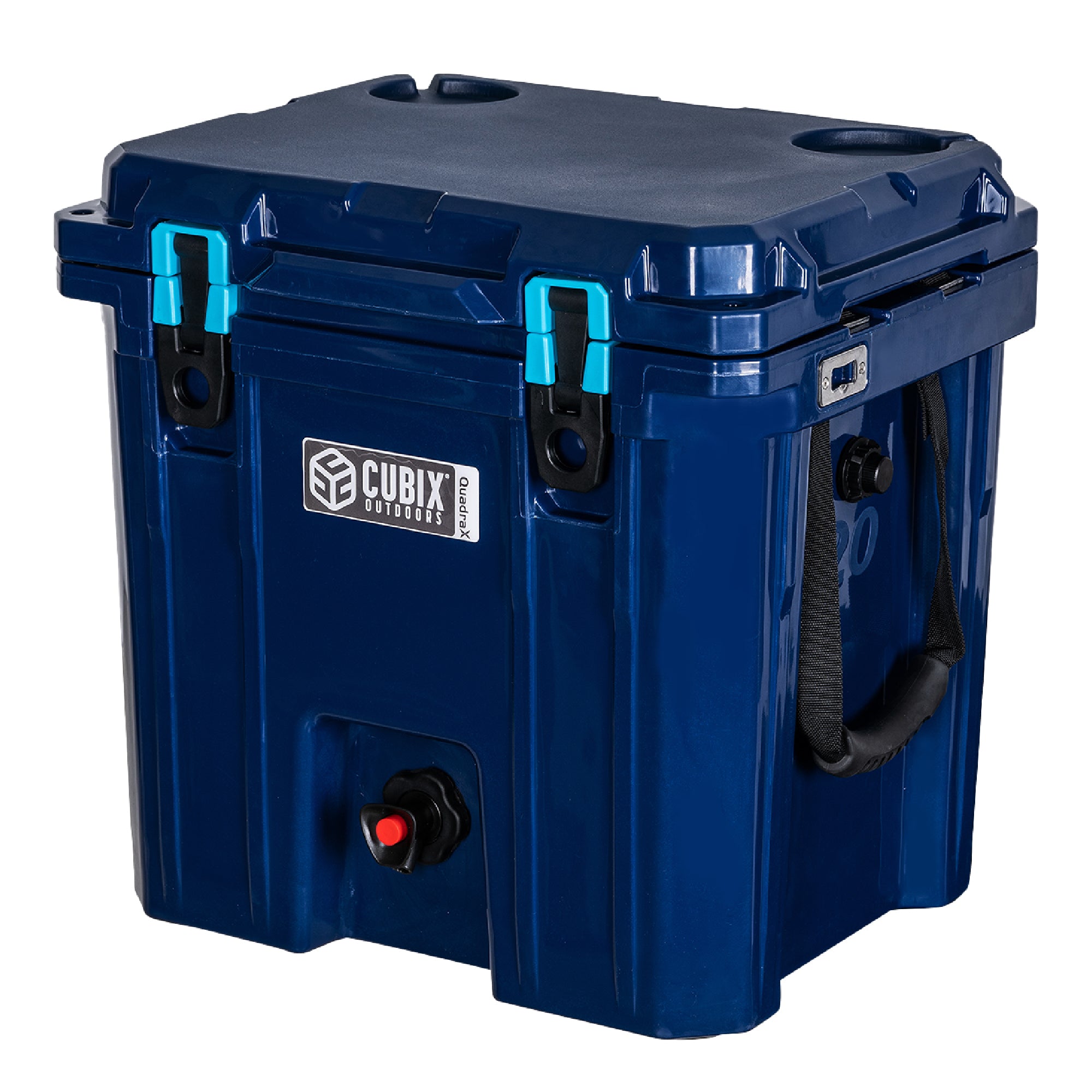 20 qt. Quadrax Series Ice Chest Cooler Cubix Outdoors Color: Blue