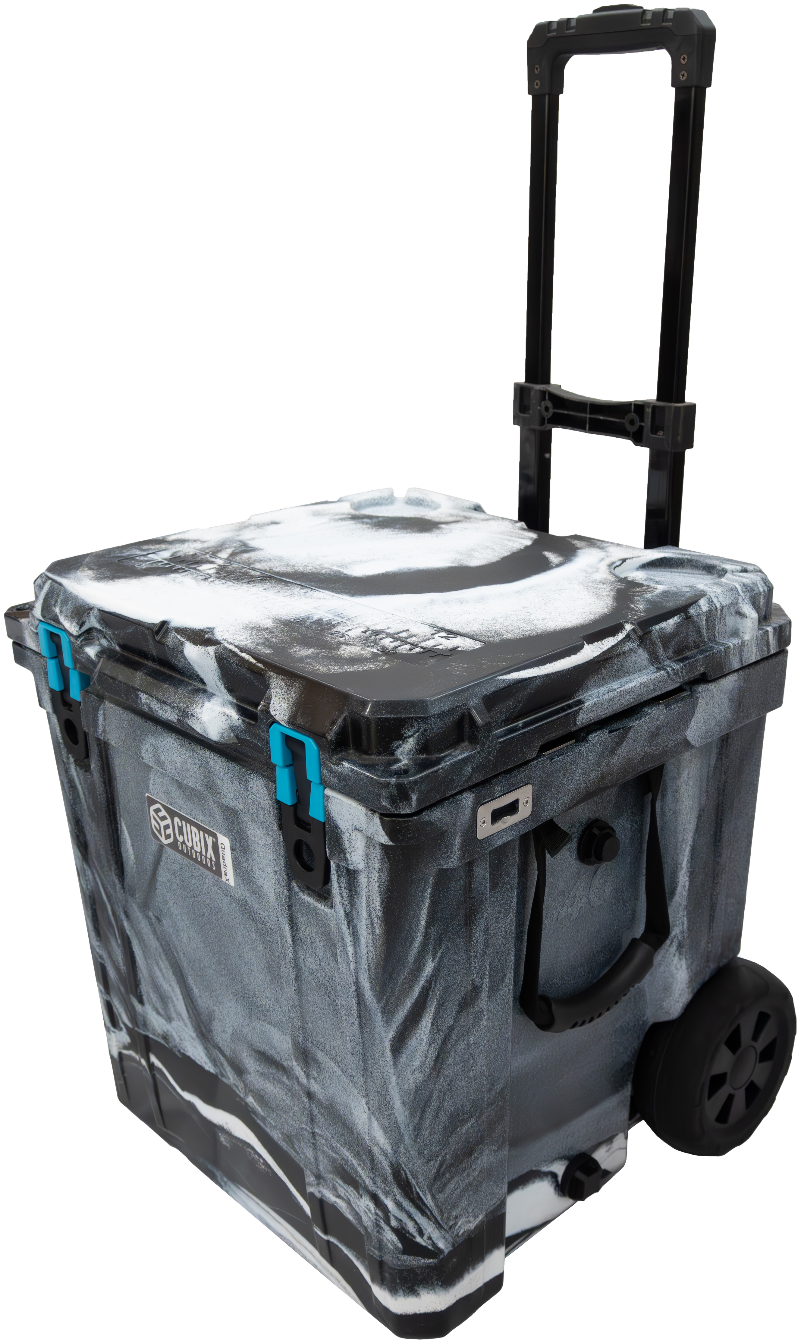 46 Quart Rotomolded Cooler With Wheels - QuadraX